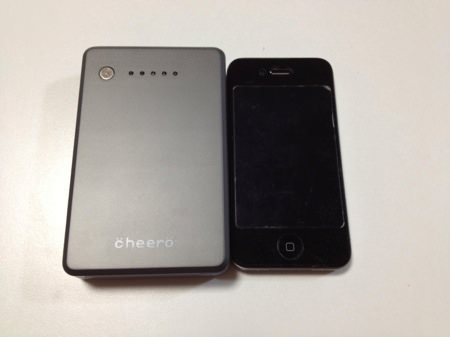 cheero Power Plus 大容量 10000mAh モバイルバッテリー