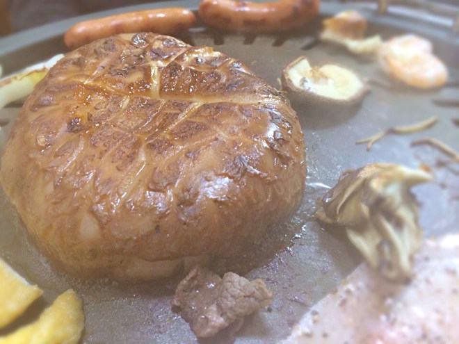 大きいので焼くのも一苦労