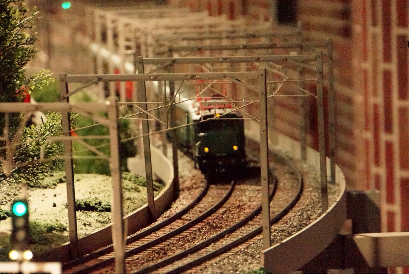 電車到着