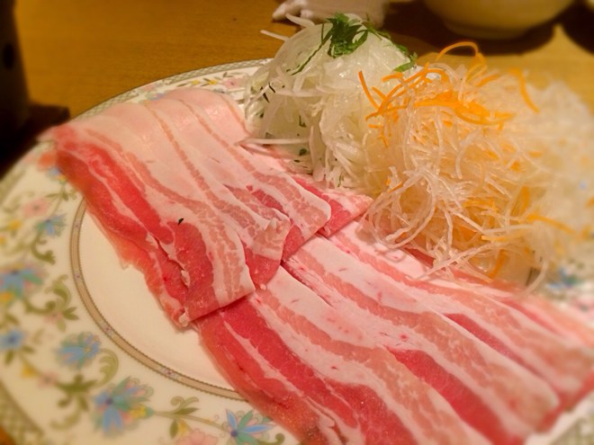 オイルでしゃぶしゃぶ