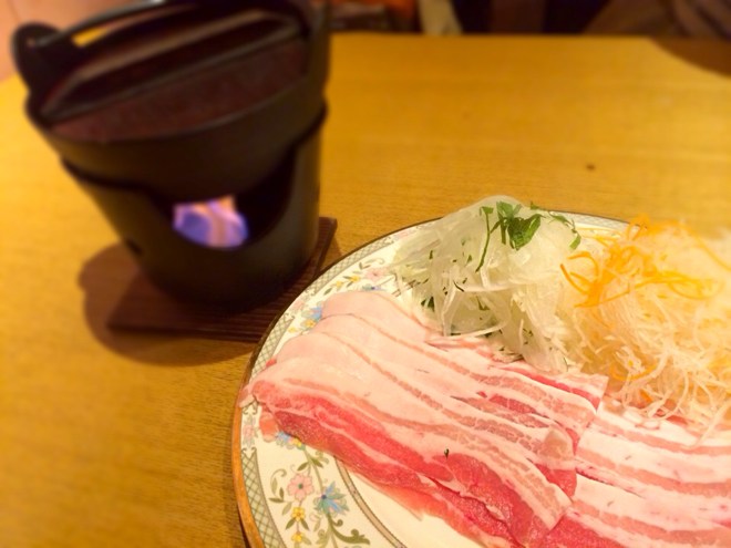 オイルしゃぶしゃぶ