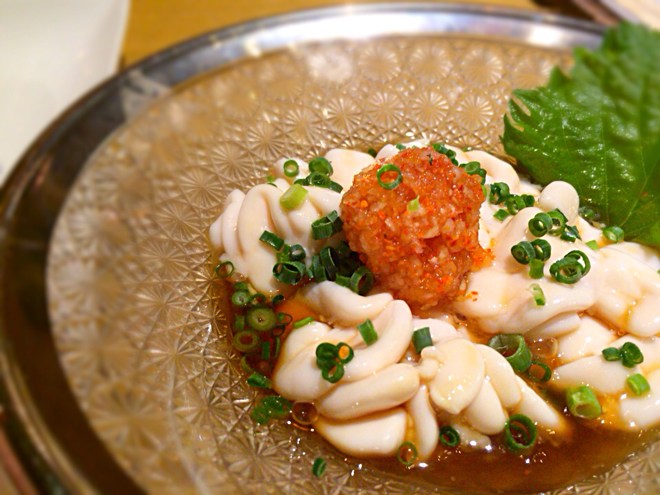 白子ぽん酢