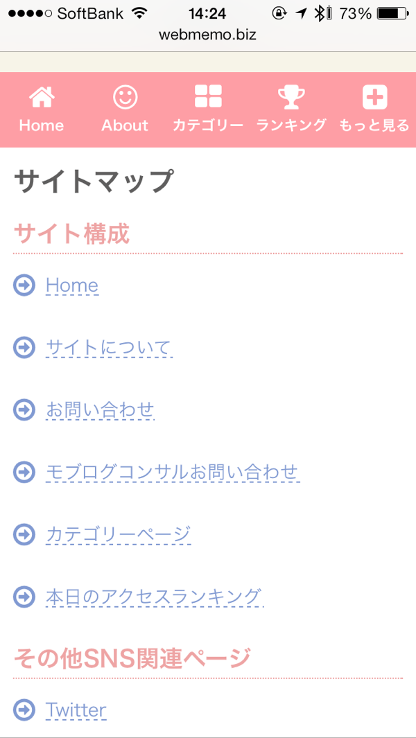 サイトマップ