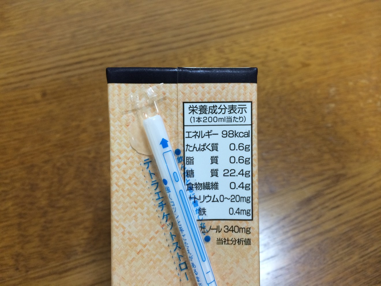 成分表