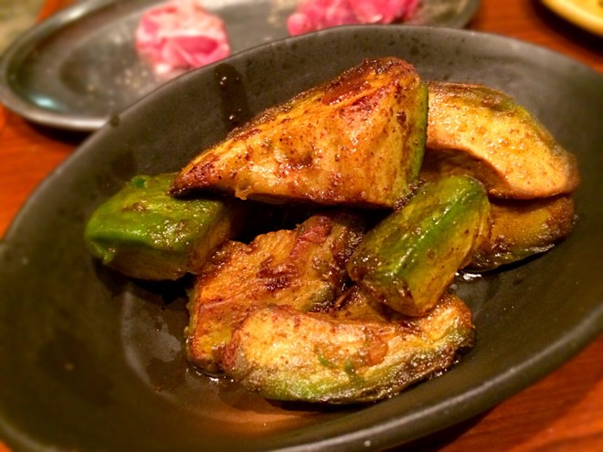 アボカドのバター焼き
