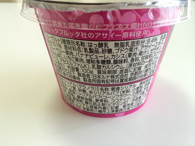 原料表