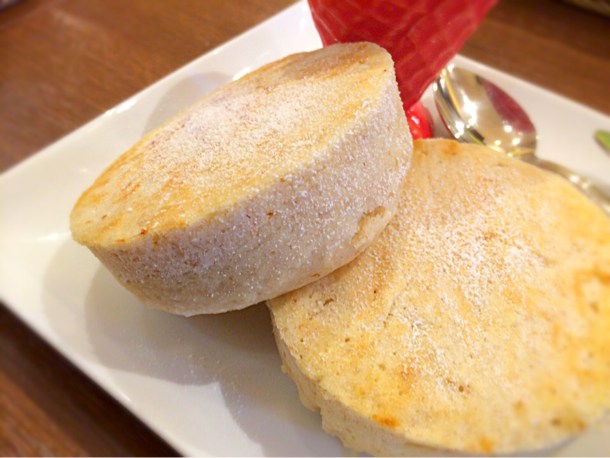 自家製オーガニックパンケーキ