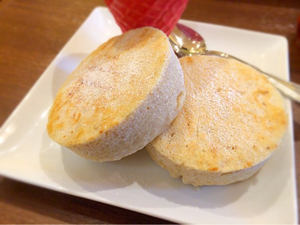 自家製オーガニックパンケーキ