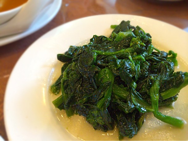 青梗菜の炒め