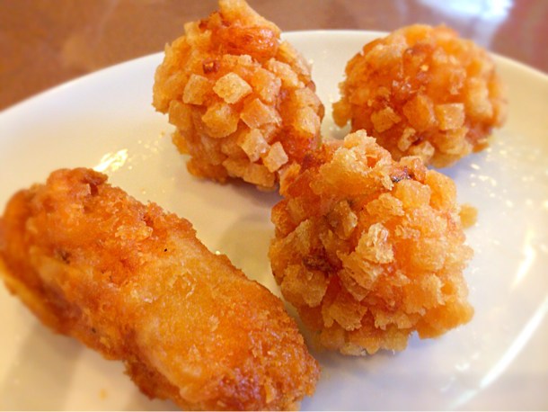 エビのすり身パン粉揚げ