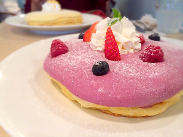 ミックスベリーのパンケーキ