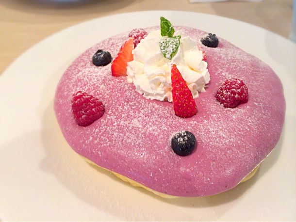 ミックスベリーのパンケーキ