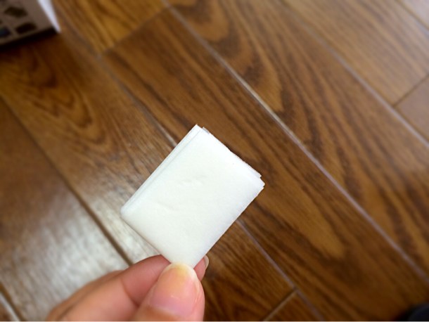 クリーニングティッシュ ティッシュ