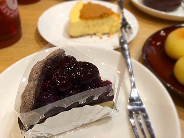 Chat et Perle ブルーベリーチーズケーキ
