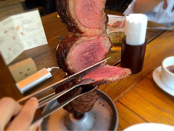 [Å] 渋谷のシュラスコで肉・肉・肉！バルバッコアのランチで肉の塊・サラダ・デザート食べ放題！ 