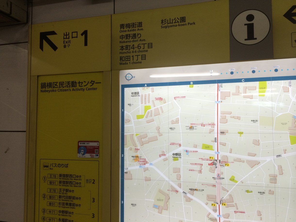 新中野駅