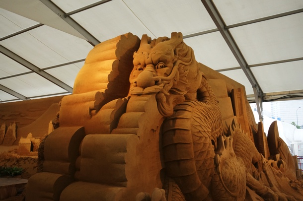 ヨコハマ砂の彫刻展