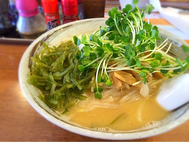 茎わかめ+ねぎわれ 味噌ラーメン