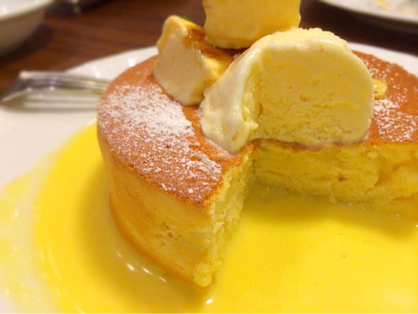 スフレパンケーキ