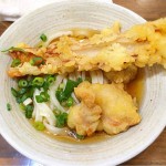 [Å] 五反田駅前「おにやんま」とり天激ウマ・レベルの高い立ち食いうどん屋！