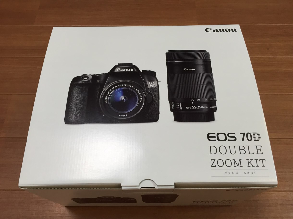 [Å] 愛機NEX-5Rが恐らく水没！これを機に一眼レフ「Canon EOS 70D」ダブルズームキットを購入！！ 