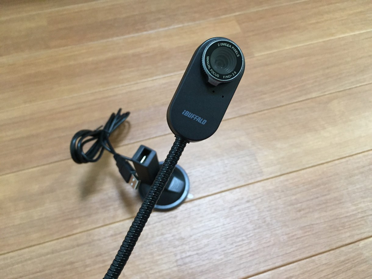 実際のカメラ部分
