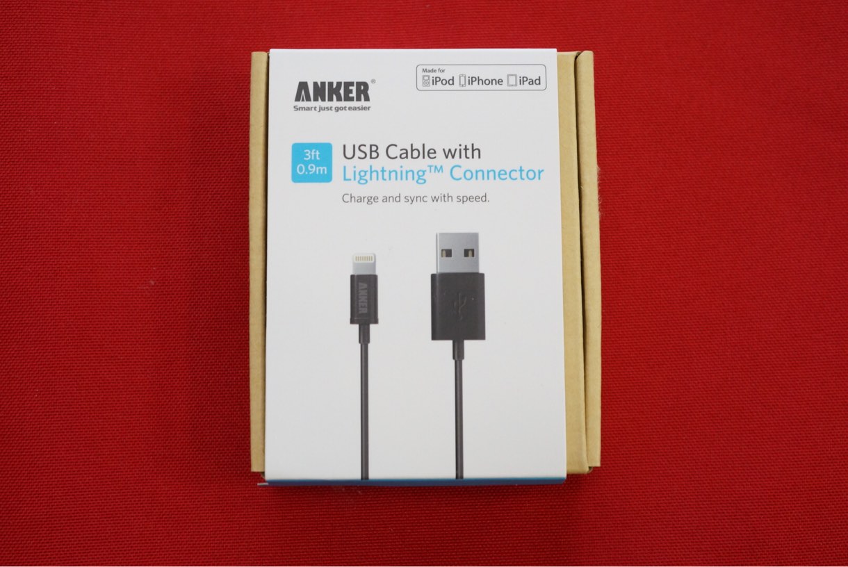 Anker ライトニングケーブル