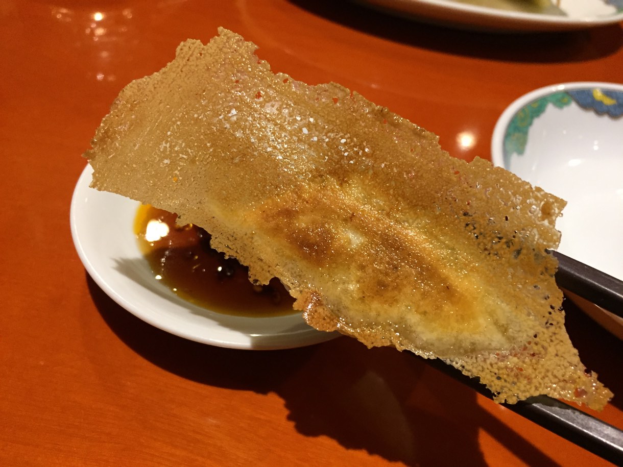 羽根付きシソ餃子