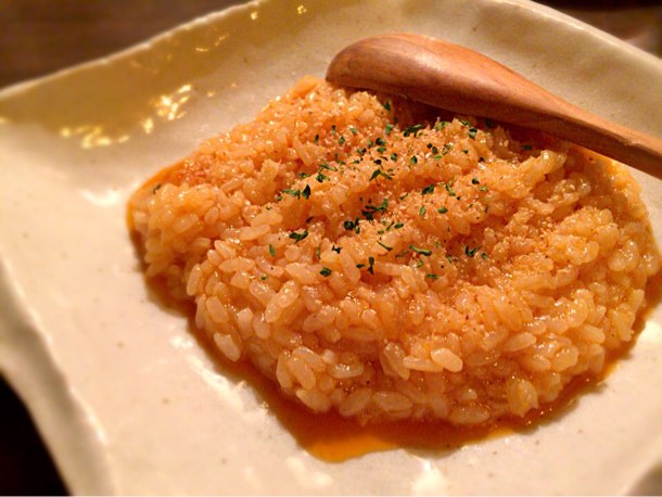 燻製卵かけご飯