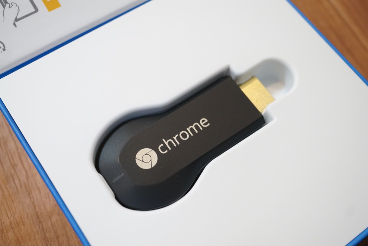 シックでかさばりのないChromecast
