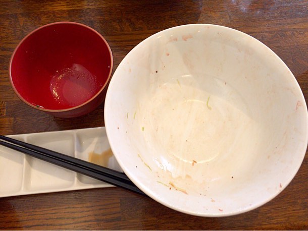 ペロッと完食