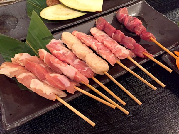 焼き鳥を大量追加発注(モモ・ハツ・つくね)