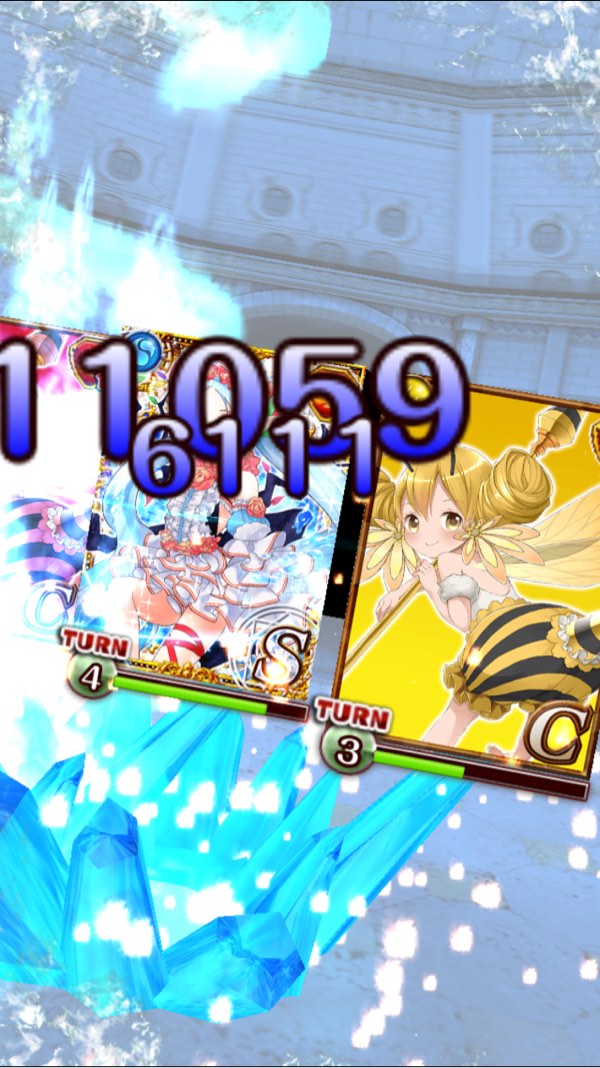 ルドヴィカのSS後にメルマナのSS発動で全体攻撃発動