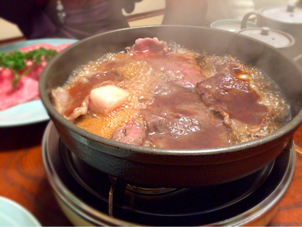 見るからに美味しそうなすき焼き