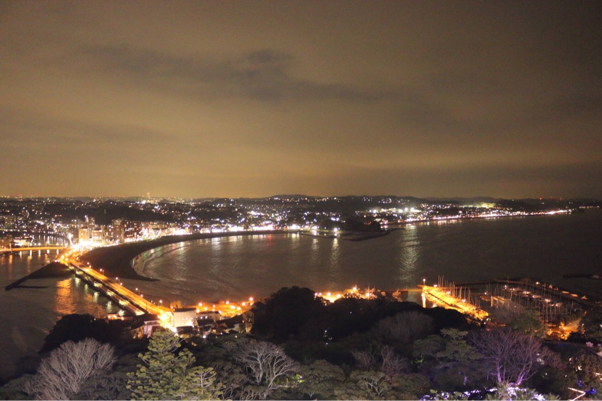 湘南の夜景