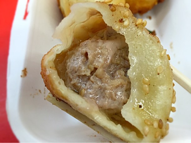 ジューシーな焼き小籠包