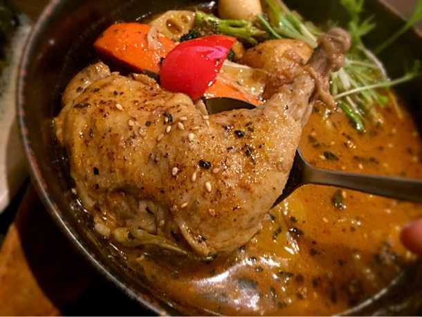スプーンでホロっと柔らかチキン!!!