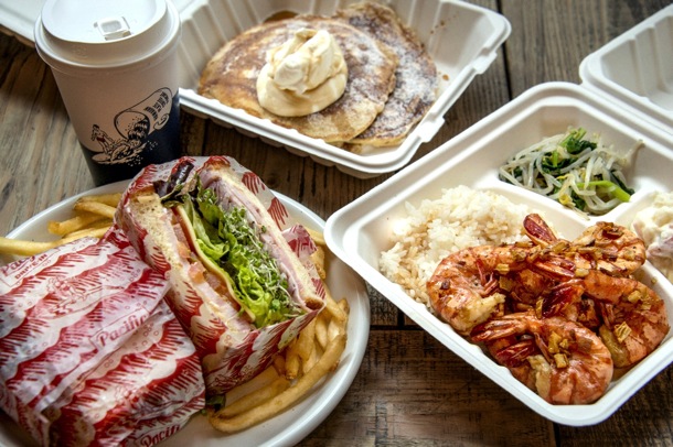 パシフィックドライブイン料理