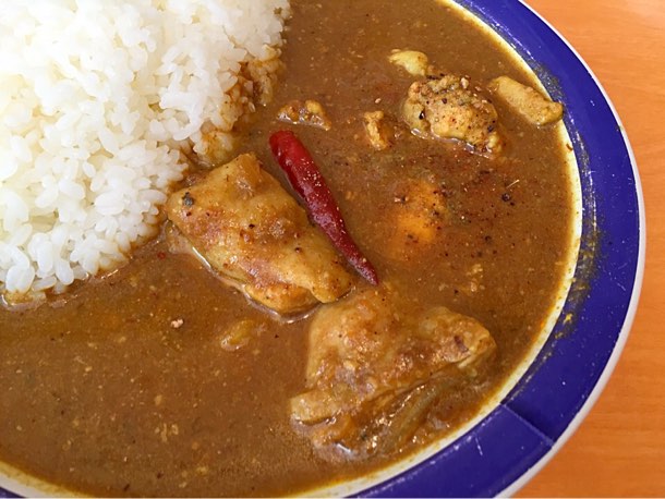 チキンのみ入ったカレー