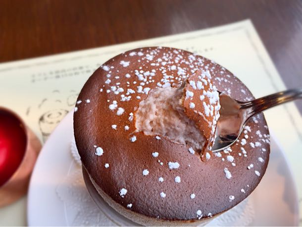 ラズベリー味の生地