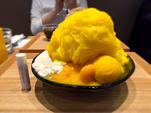 マンゴーかき氷 比較