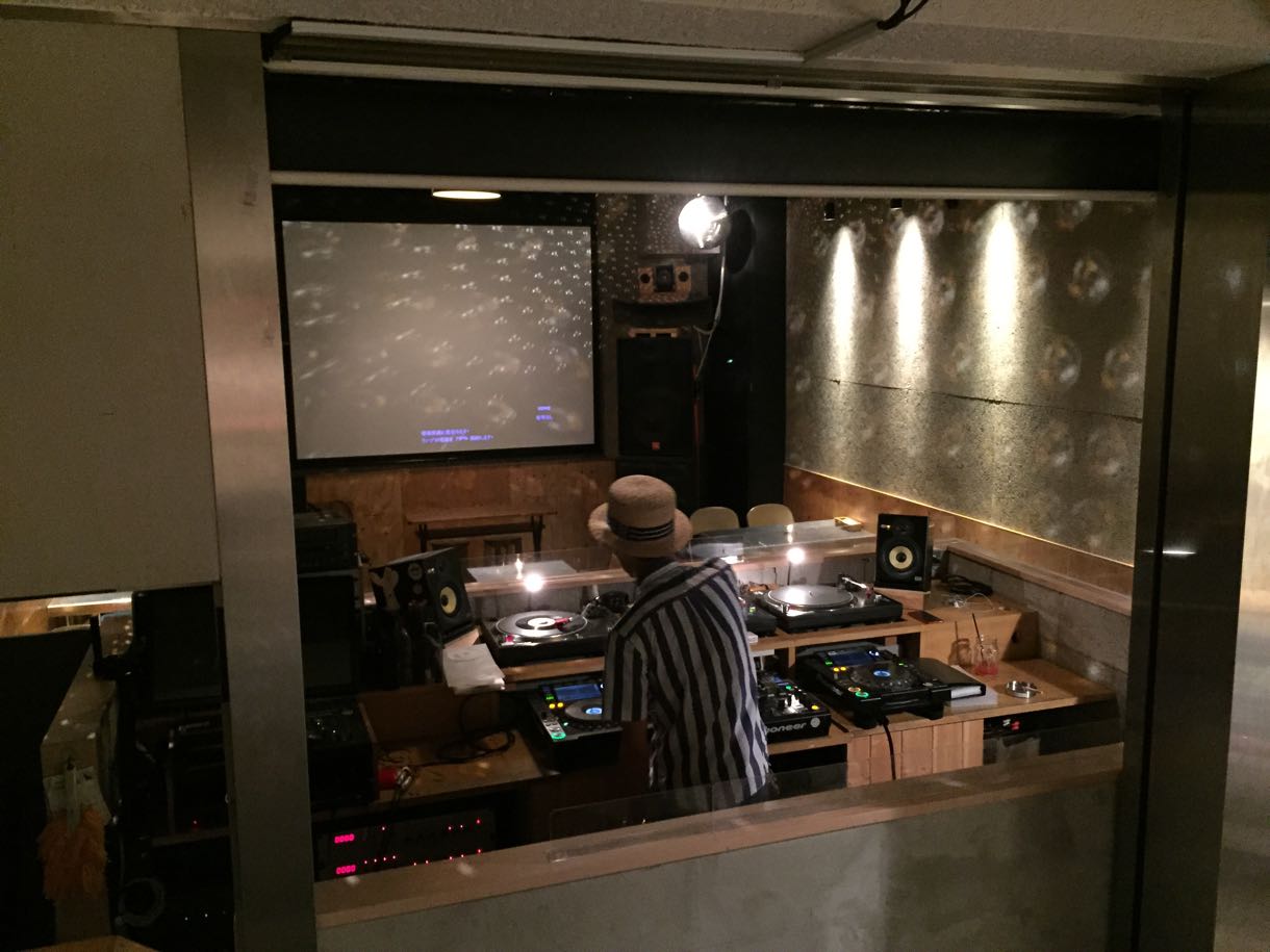 ゼロカフェ DJブース