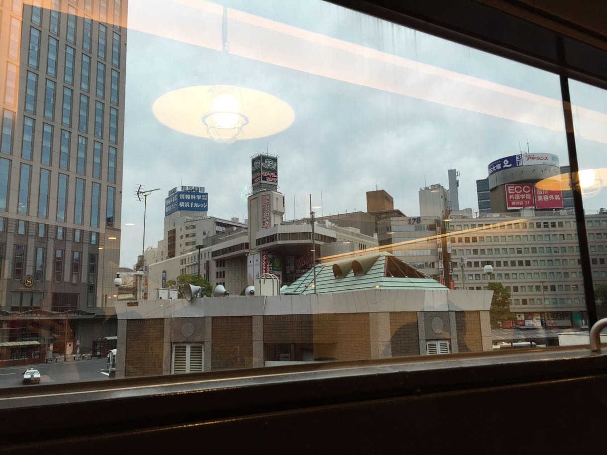 電源席からの景色