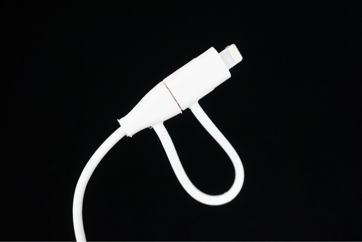 cheero 2 in 1 USB Cable 先端