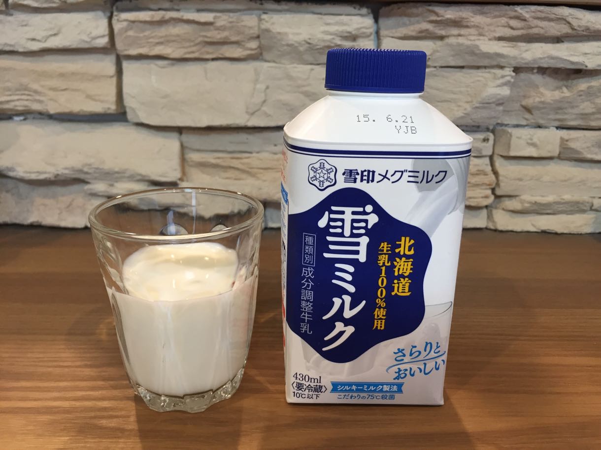 雪ミルク