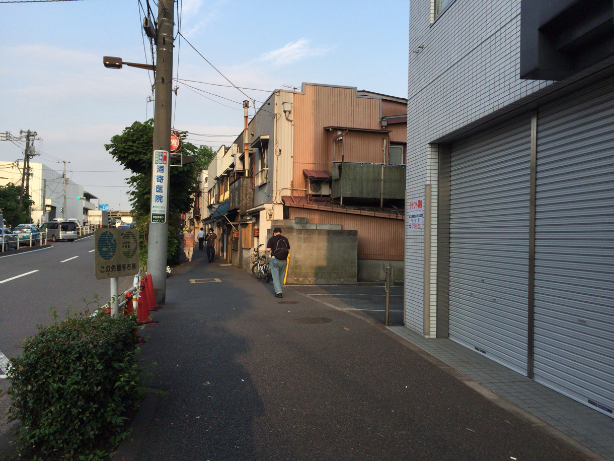 まっすぐ進む