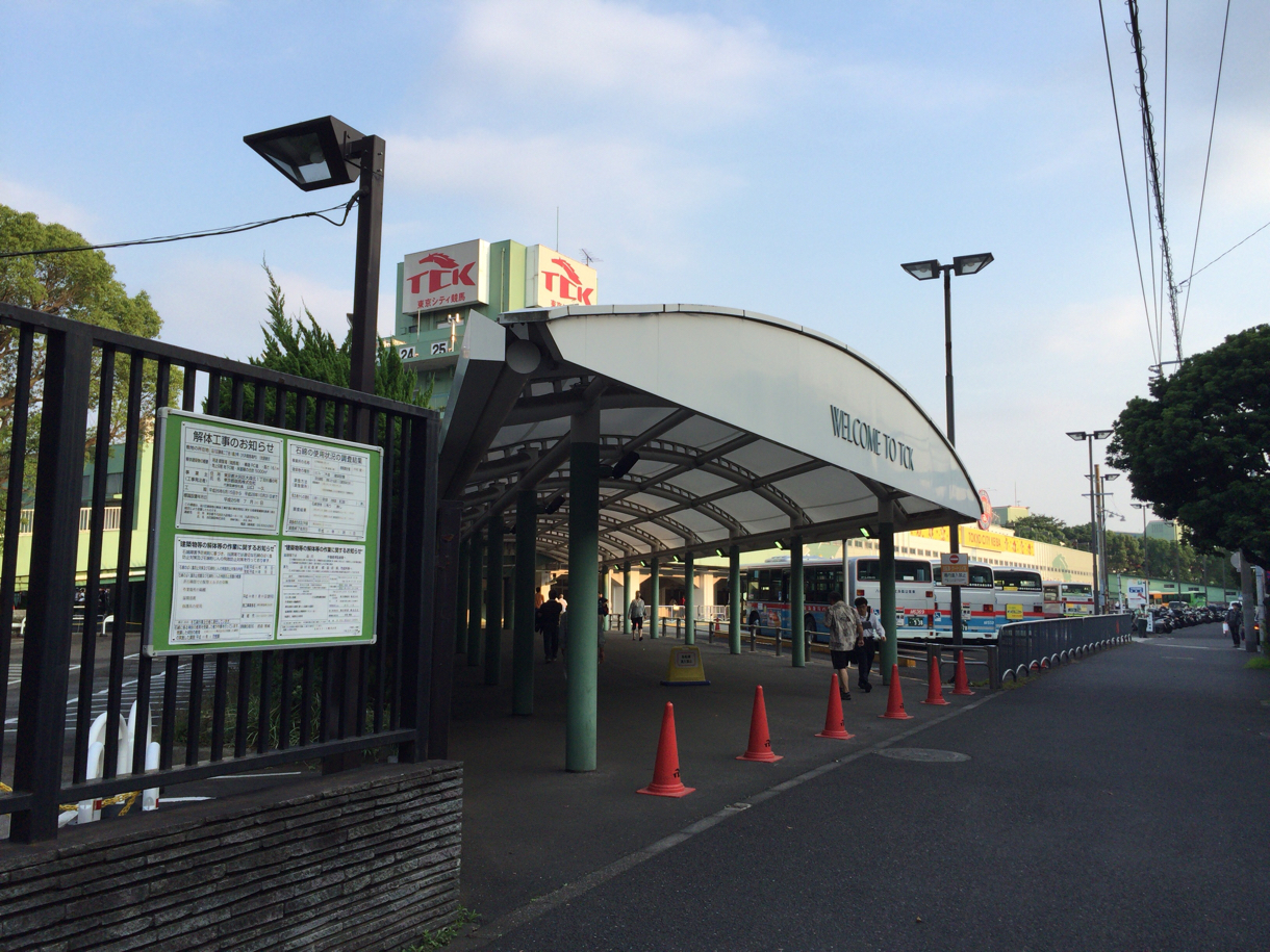 大井競馬場 到着！