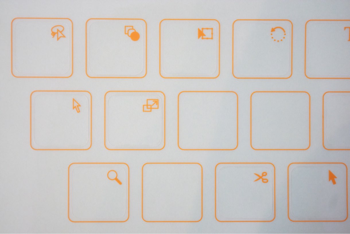 Illustrator のショートカットステッカー