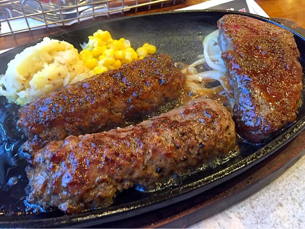 がんこハンバーグとやわらかステーキ