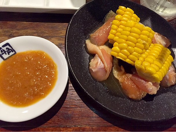 川越シェフ考案!牛角「焼きもろこしチキン」